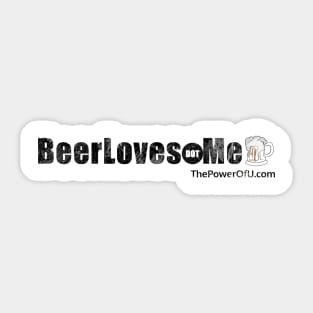 BeerLoves dot Me Sticker